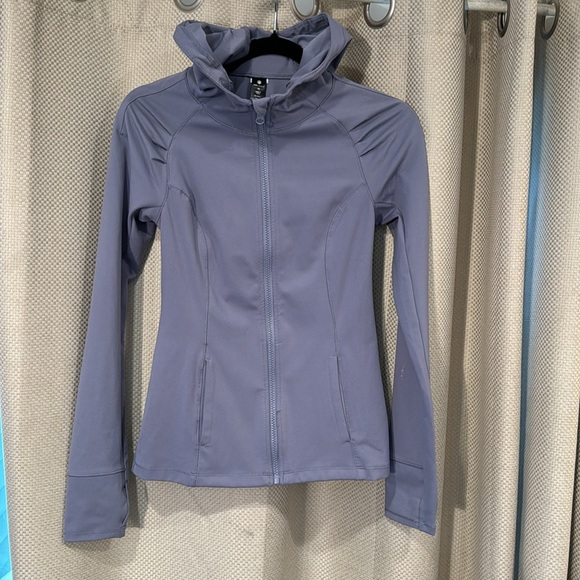 Yoga licious Jackets & Blazers - PTP 16 inches length 23 inches light purple extra small hoodie